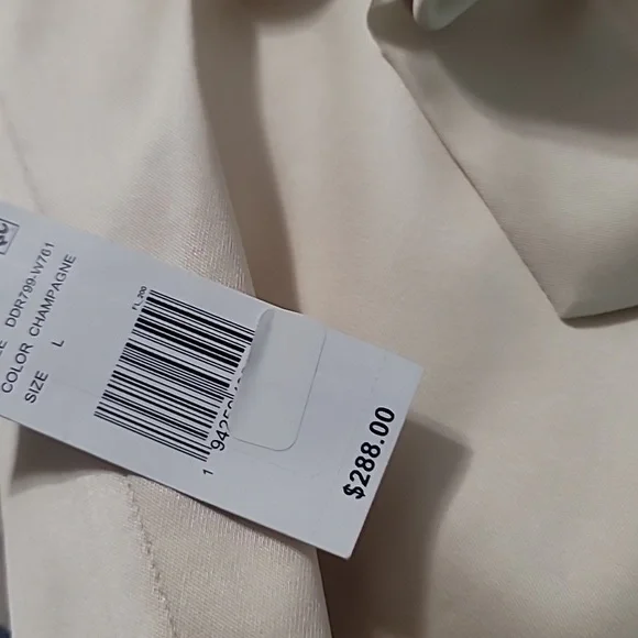 Dress the Population Verona Off the Shoulder Satin Midi Cocktail Dress - Picture 3 of 10